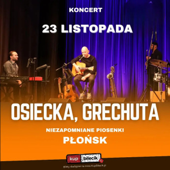 Płońsk Wydarzenie Koncert Kołysanka dla okruszka, Piosenka o okularnikach, Korowód, Dni których nie znamy i wiele innych...