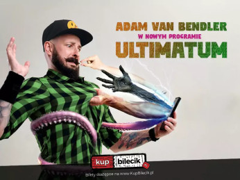 Ciechanów Wydarzenie Stand-up Adam Van Bendler z nowym programem "Ultimatum"